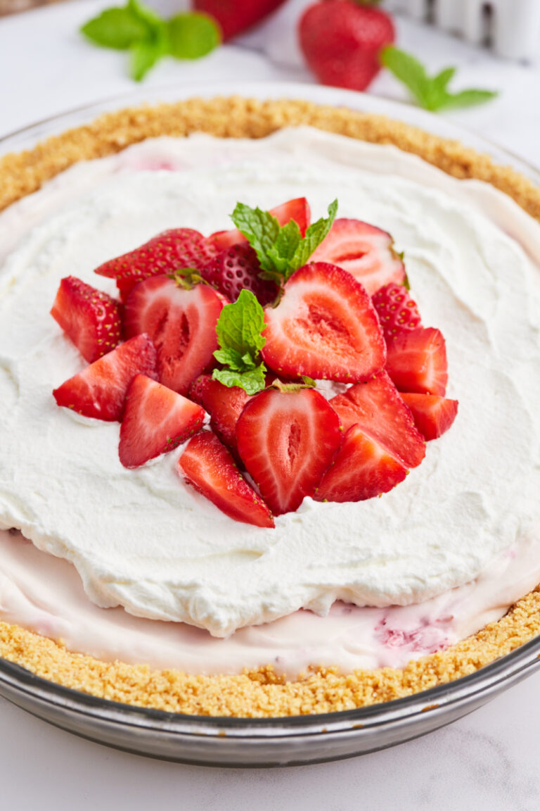 No Bake Strawberry Cream Pie Recipes For Holidays