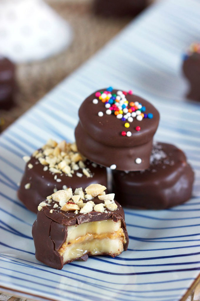 Banana Peanut Butter Bites