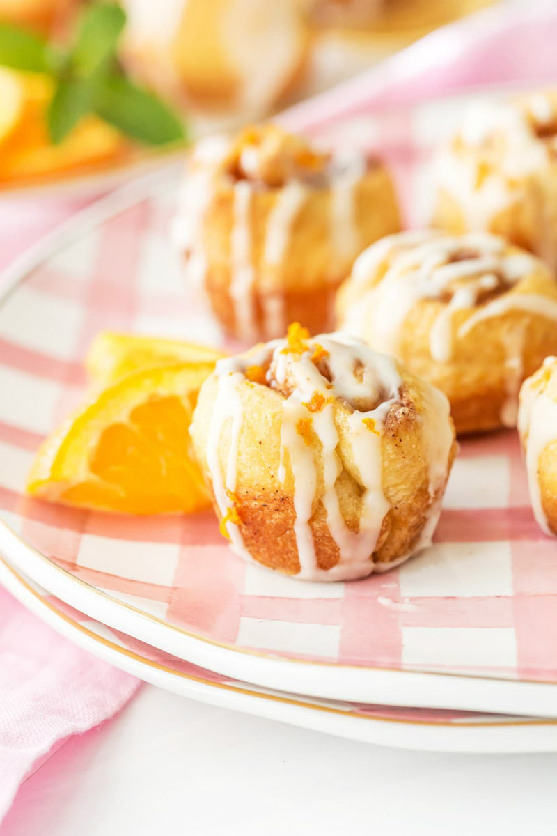 orange cinnamon crescent rolls