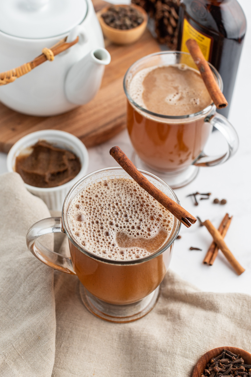 hot buttered rum