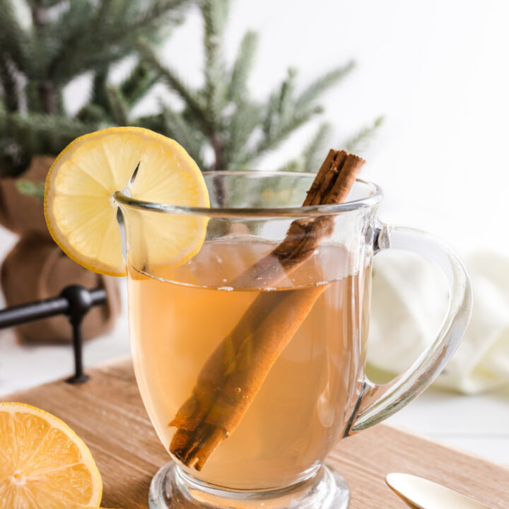 hot toddy with lemon