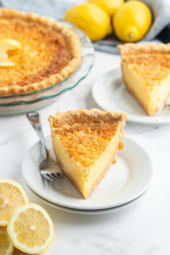 Lemon Chess Pie - Recipes For Holidays