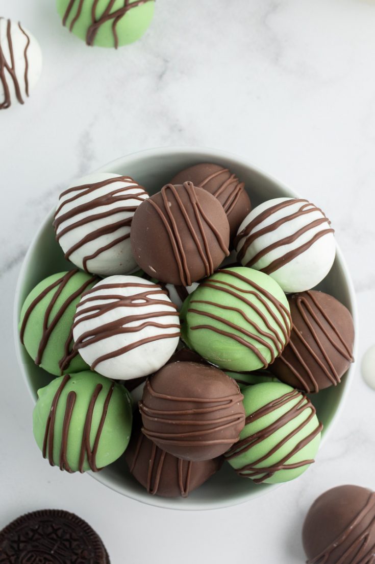 Chocolate Mint Oreo Truffles - Recipes For Holidays
