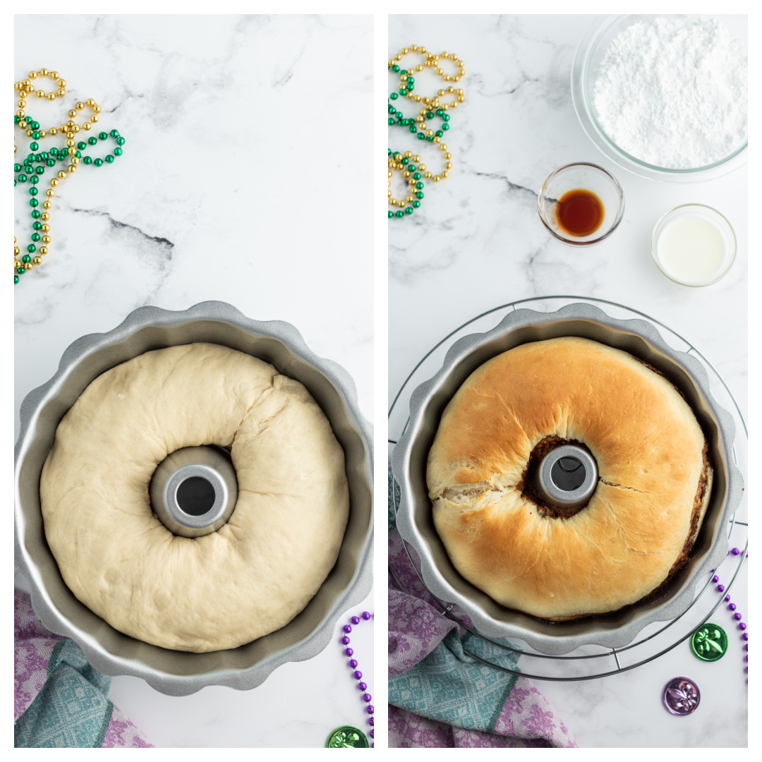 The Bagel Maker Making King Cakes for Mardi Gras