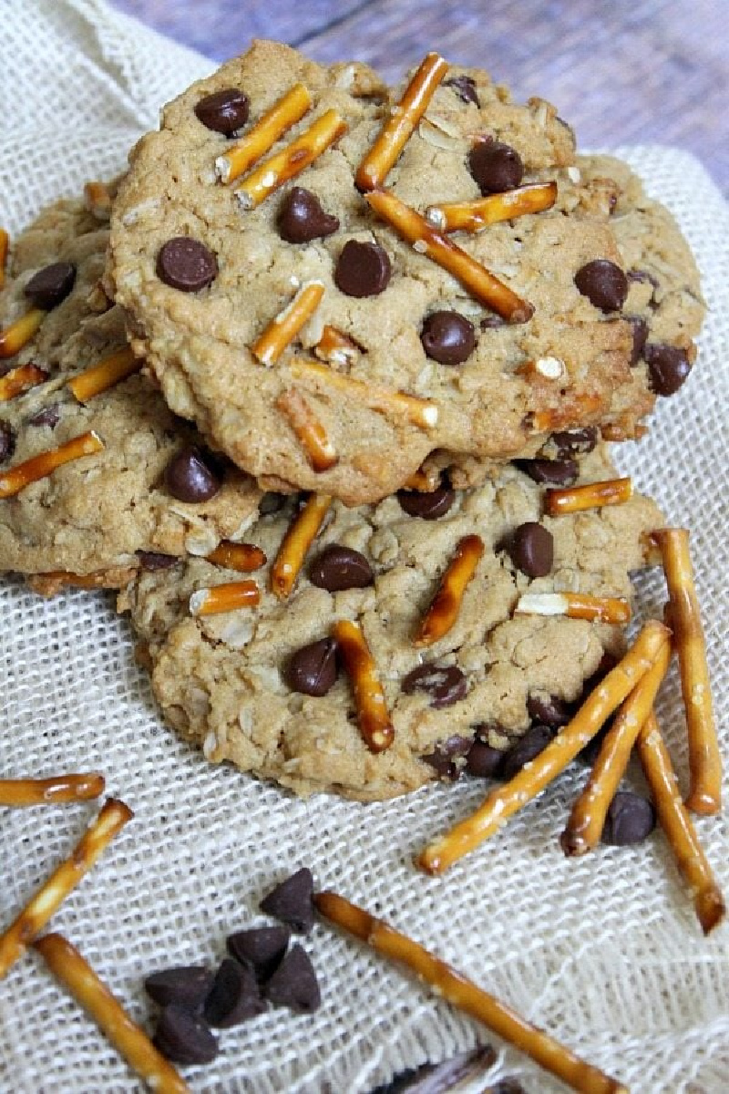 high energy peanut butter breakfast cookies