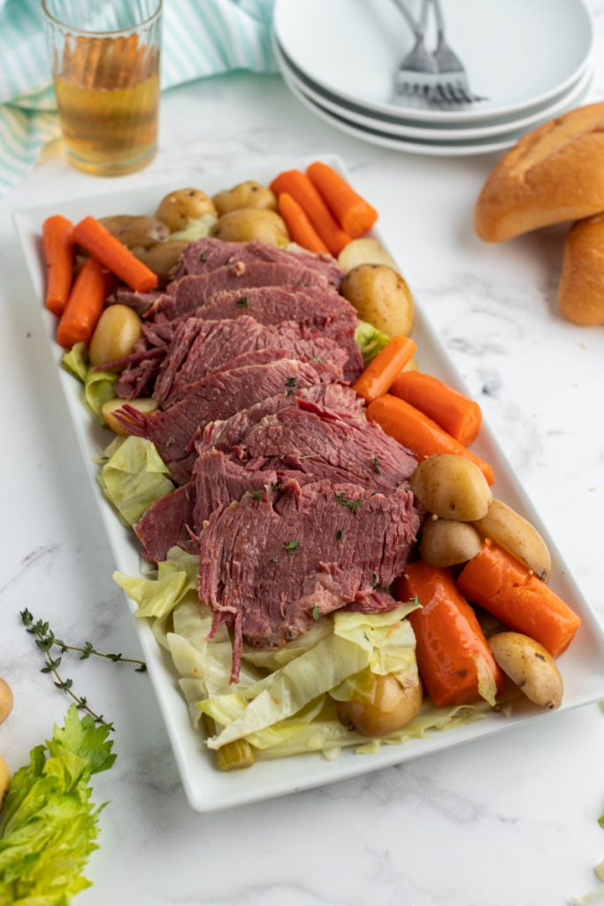 Slow Cooker Corned Beef and Cabbage - Recipes For Holidays
