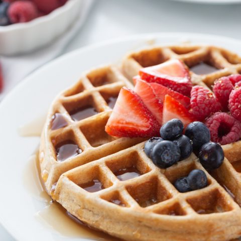 Whole Grain Buttermilk Waffles - Recipes For Holidays