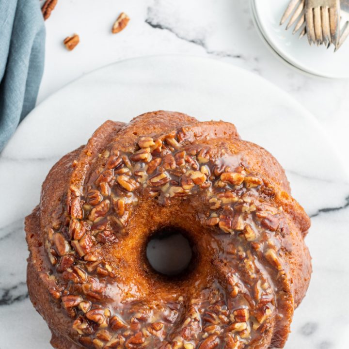 Amaretto Bundt Cake