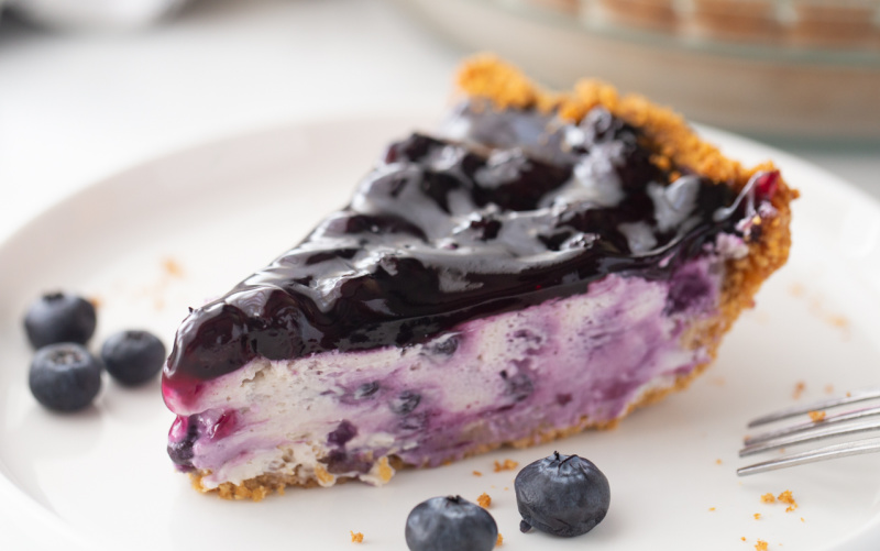 Blueberry Cheesecake Pie