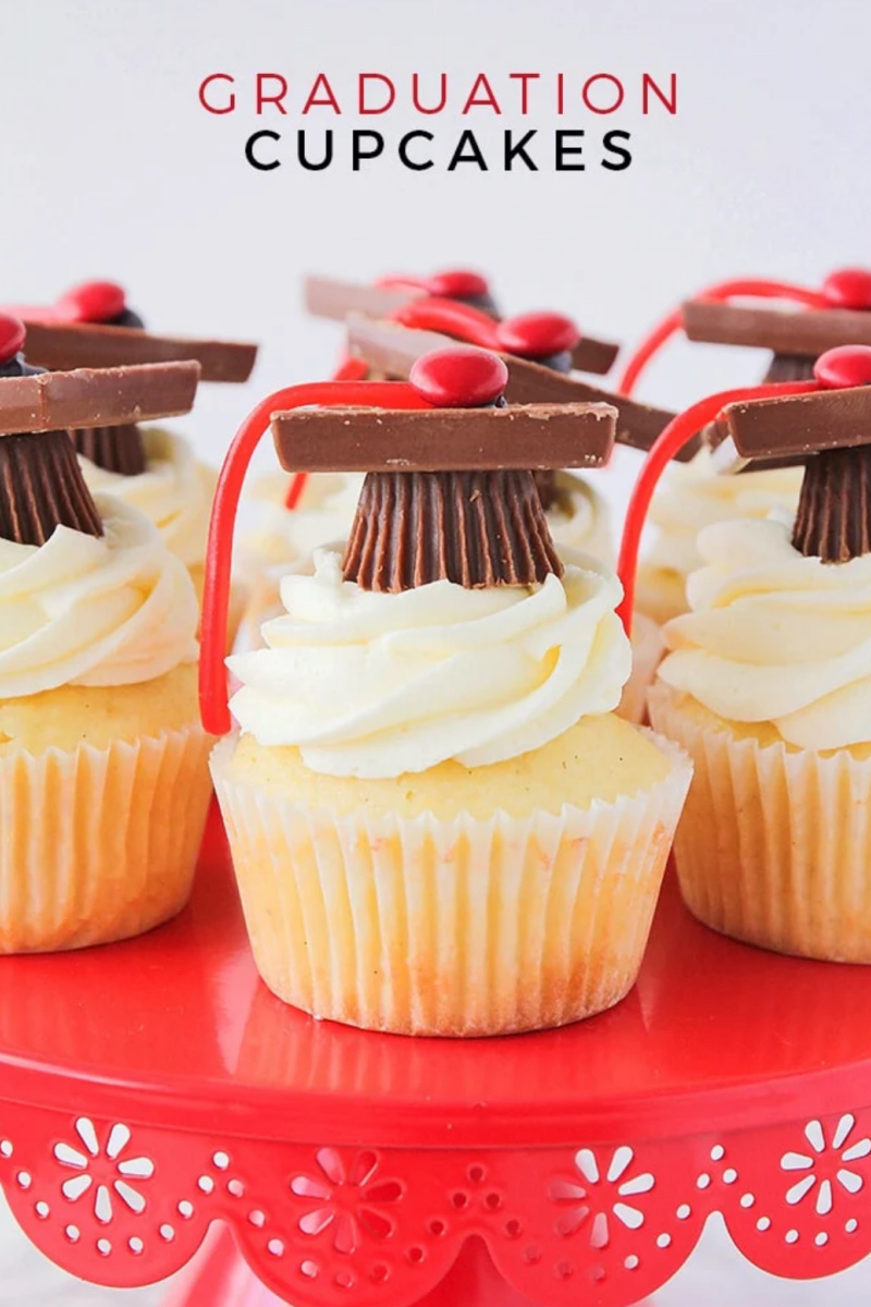 Mini Cupcake Mortarboards Recipe 