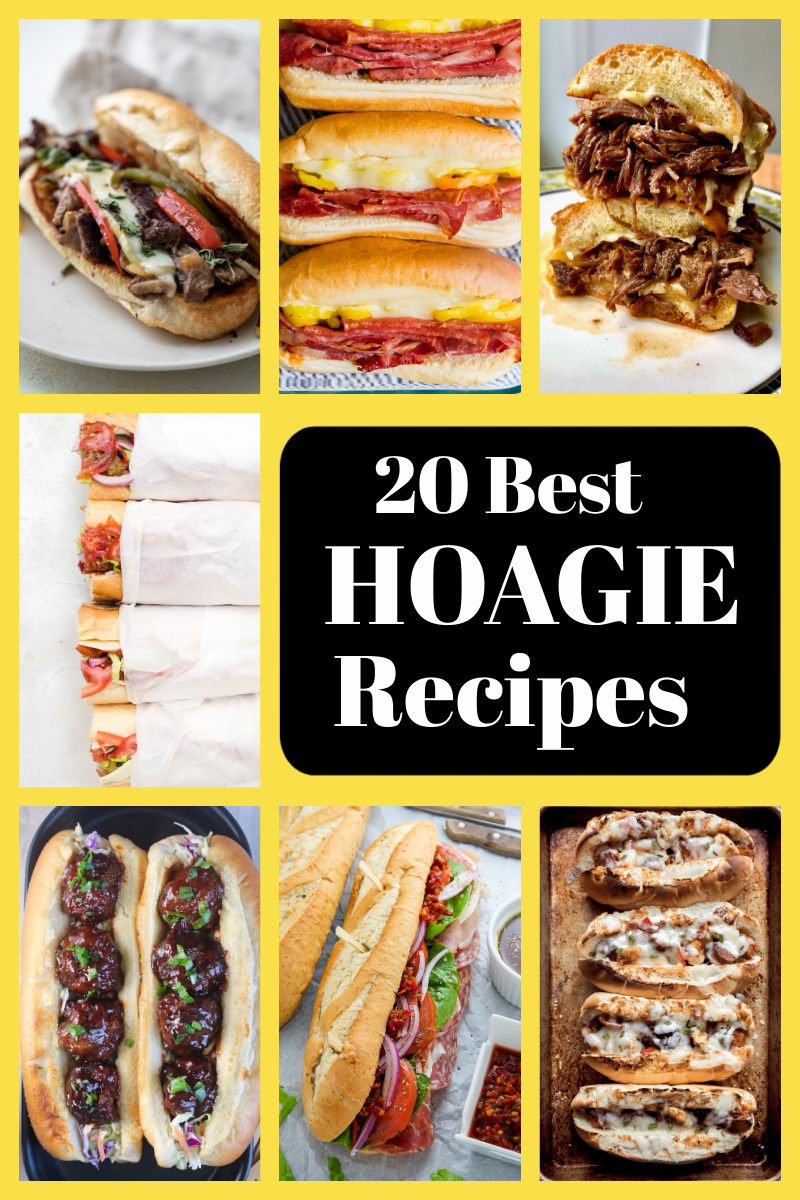 pinterest image for 20 best hoagie recipes