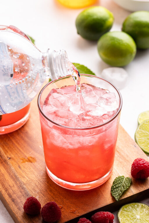 Honey Raspberry Mojitos - Recipes For Holidays