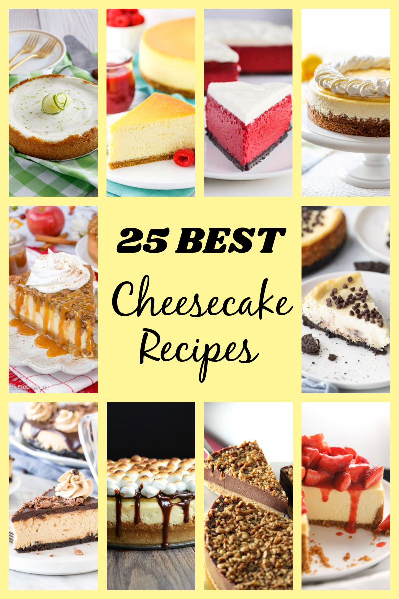 collage of best cheesecake recipes