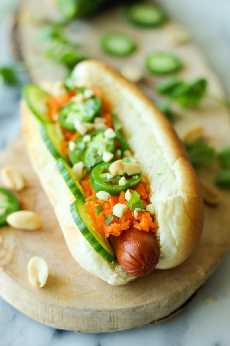 bahn mi hot dog