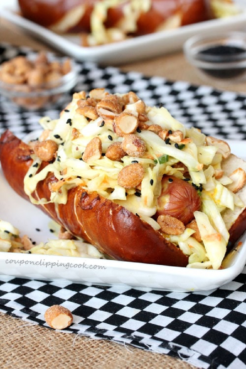 honey mustard slaw dog