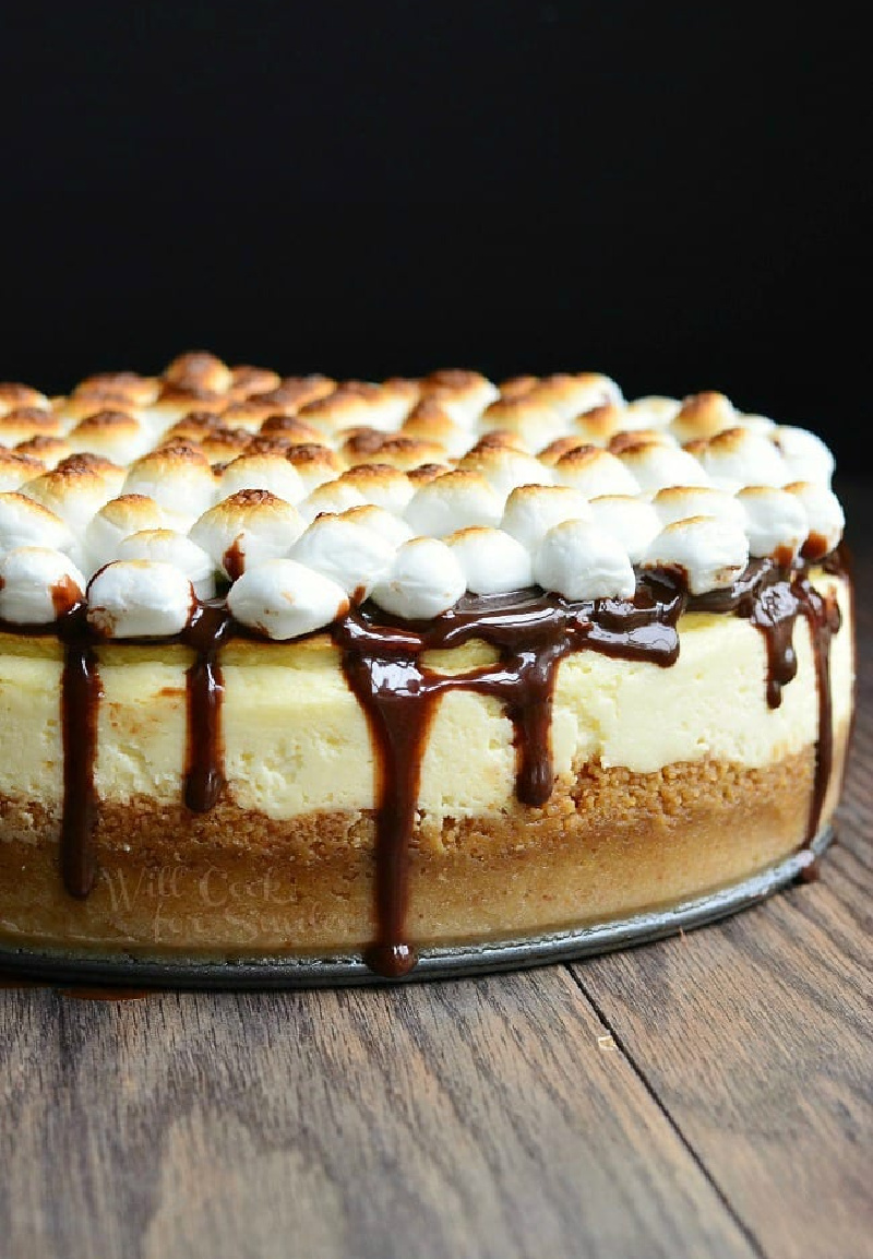 s'mores cheesecake