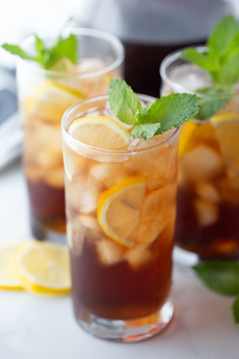 Mint Iced Tea Recipe - Luzianne Tea