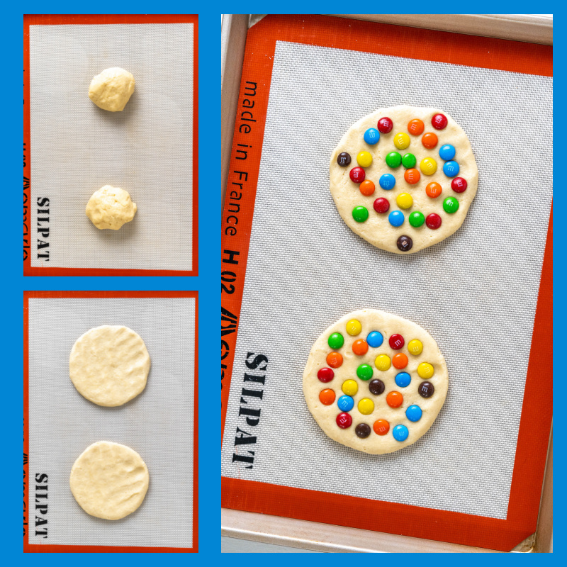 Bakery Style M&M Cookies (Video) - Gluesticks Blog