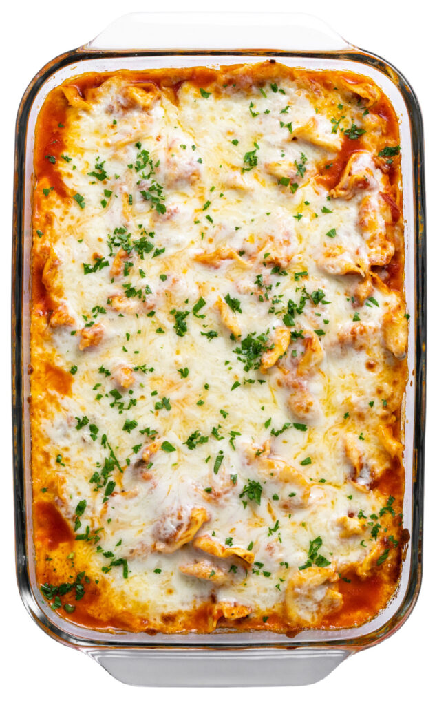 baked tortellini casserole