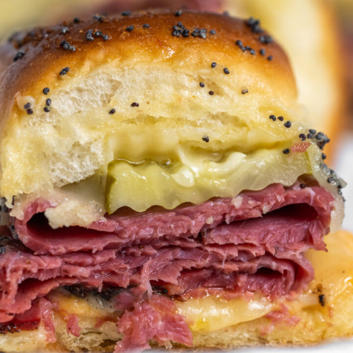 hot pastrami slider