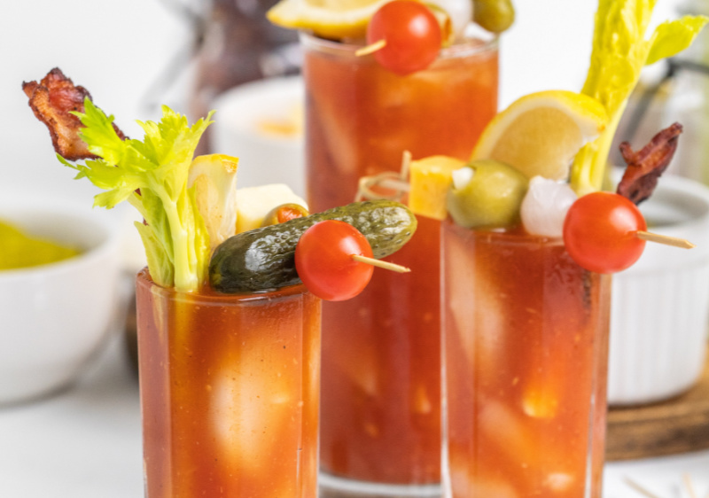 Loaded Bloody Mary Recipes For Holidays