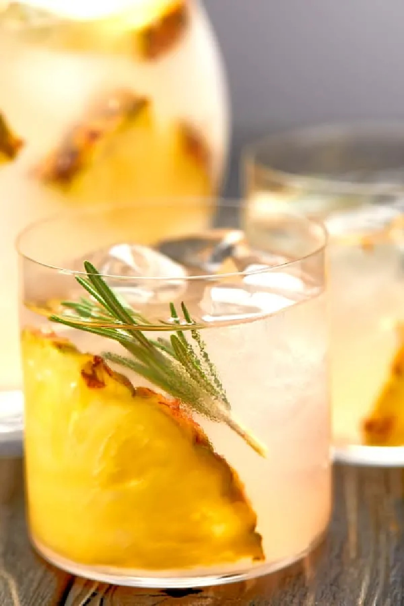 coconut pineapple martini