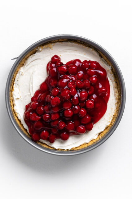 No Bake Cherry Cheesecake - Recipes For Holidays