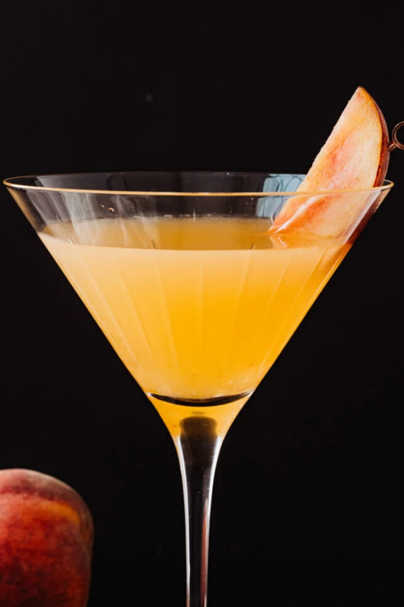 peach martini