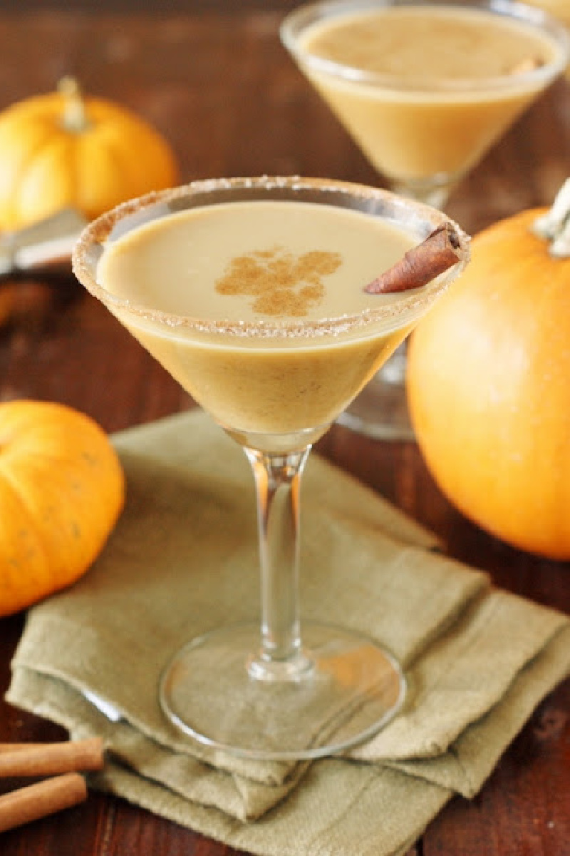 pumpkin spice martini