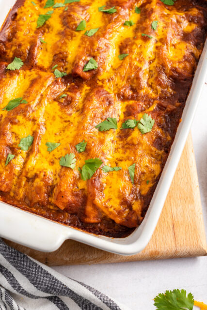 Ground Beef and Cheese Enchiladas - Recipes For Holidays