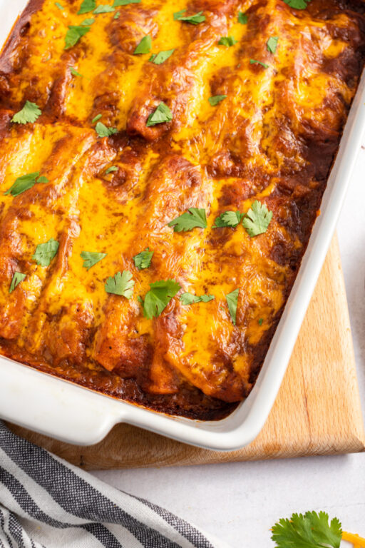 Ground Beef And Cheese Enchiladas - Recipes For Holidays