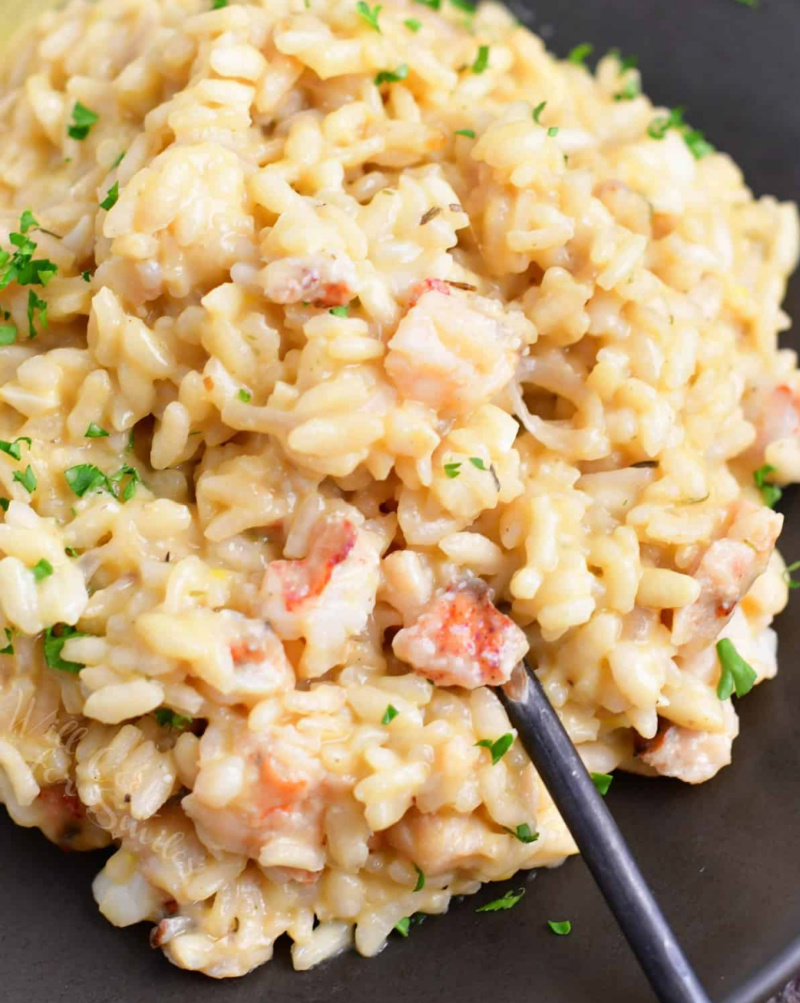 lobster risotto