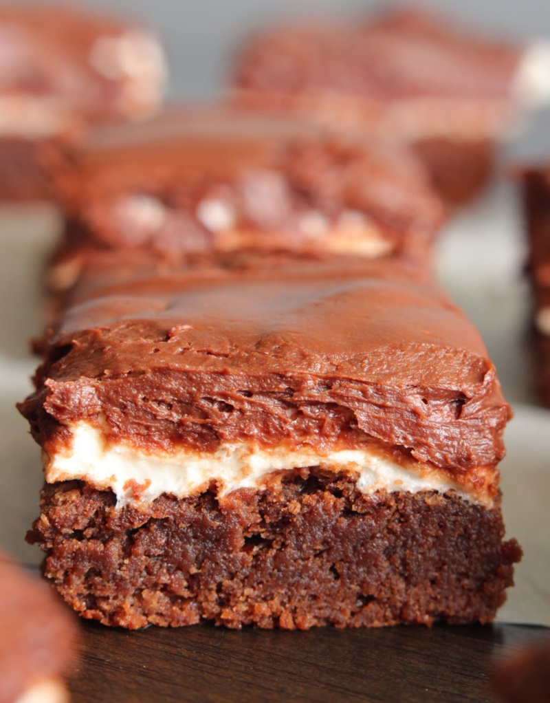 rocky road brownie