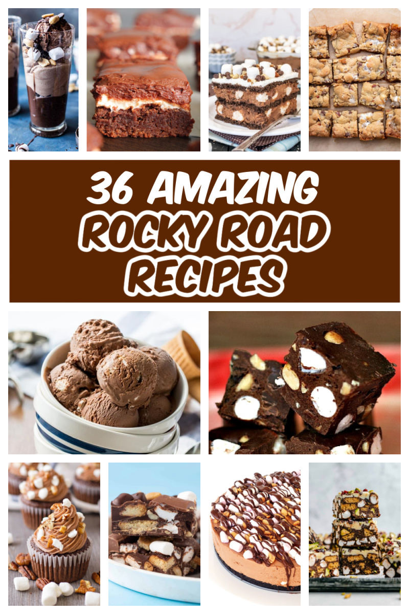 36 amazing rocky road recipes collage