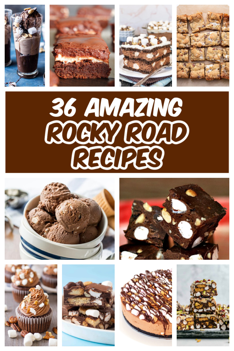 rocky road bundt cake #bundtbakers | Brooklyn Homemaker