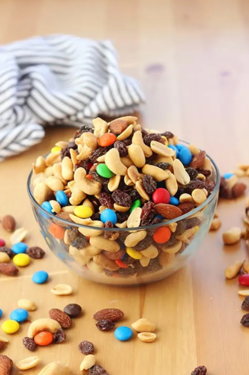 bowl of trail mix