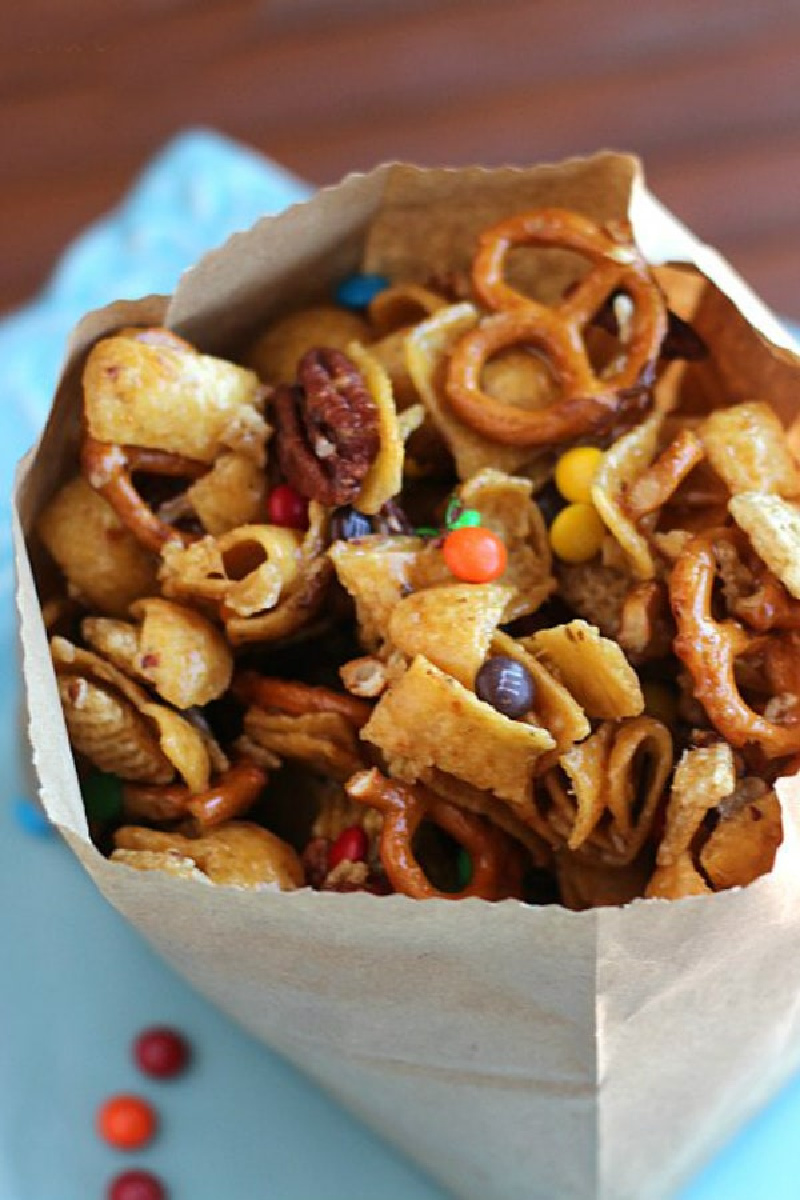 bag of frito snack mix