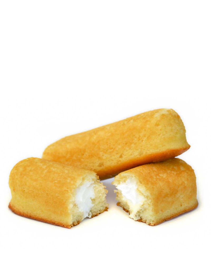 two twinkies one cut in half