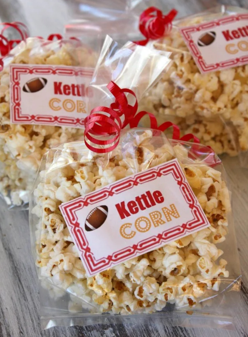 bags of kettle corn