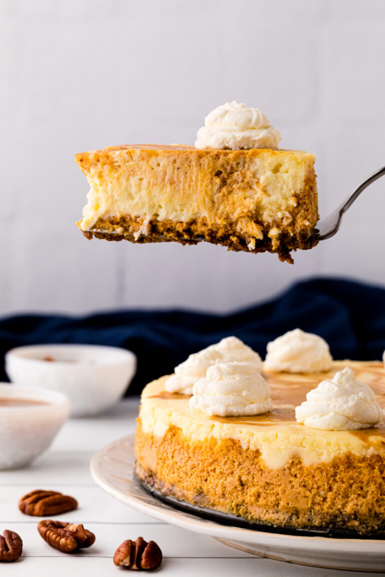 Layered Pumpkin Cheesecake - Recipes For Holidays