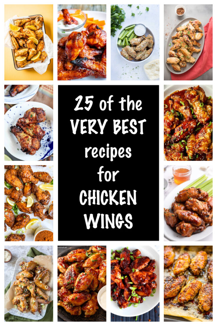 25 Best Recipes for Chicken Wings - Recipes For Holidays