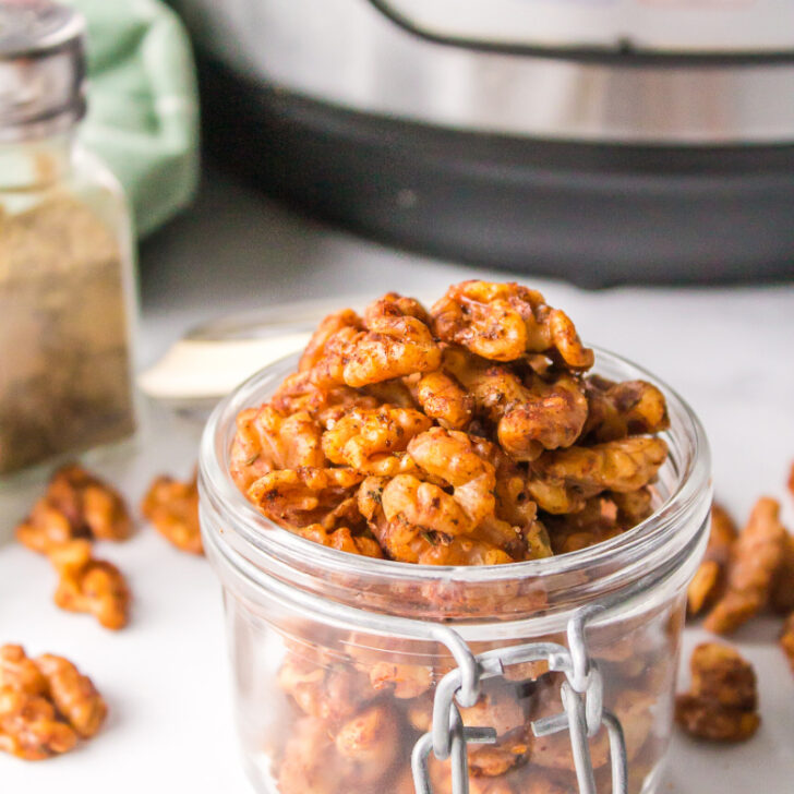 Instant Pot Cajun Spiced Walnuts Recipes For Holidays