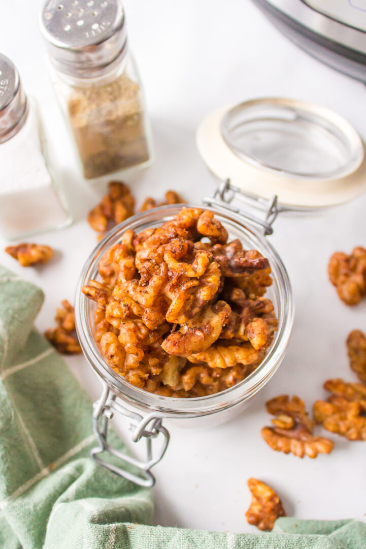 Instant Pot Cajun Spiced Walnuts Recipes For Holidays