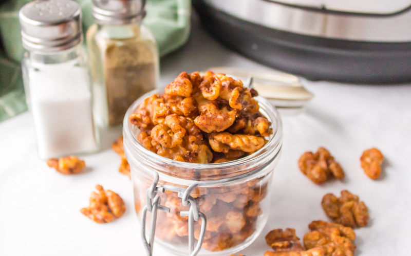 Instant Pot Cajun Spiced Walnuts Recipes For Holidays