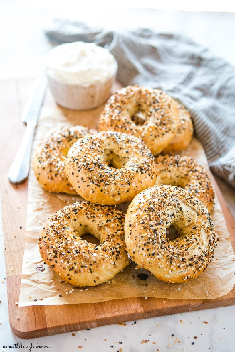 several everything bagels