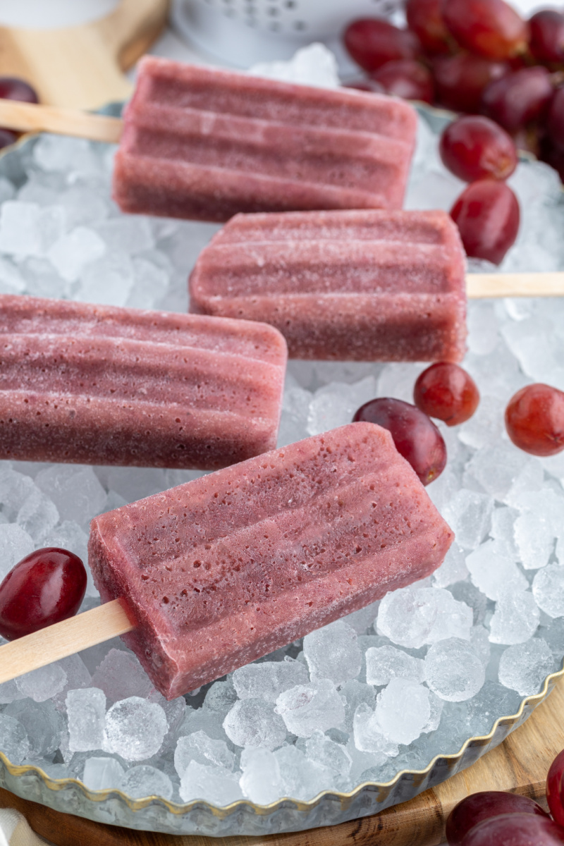 Raspberry Popsicles - Recipe Boy