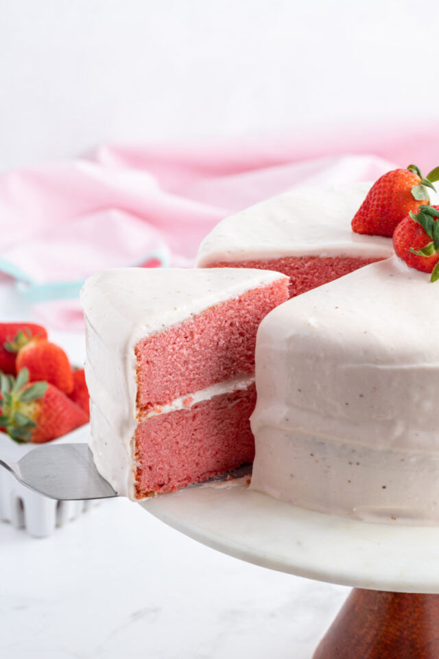 Strawberry Layer Cake - Recipes For Holidays