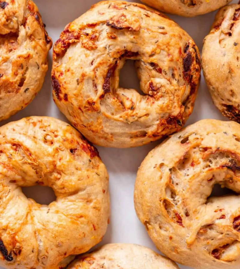 sundried tomato bagels