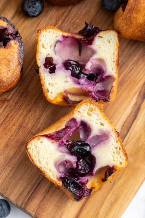 Blueberry Popovers - Recipes For Holidays