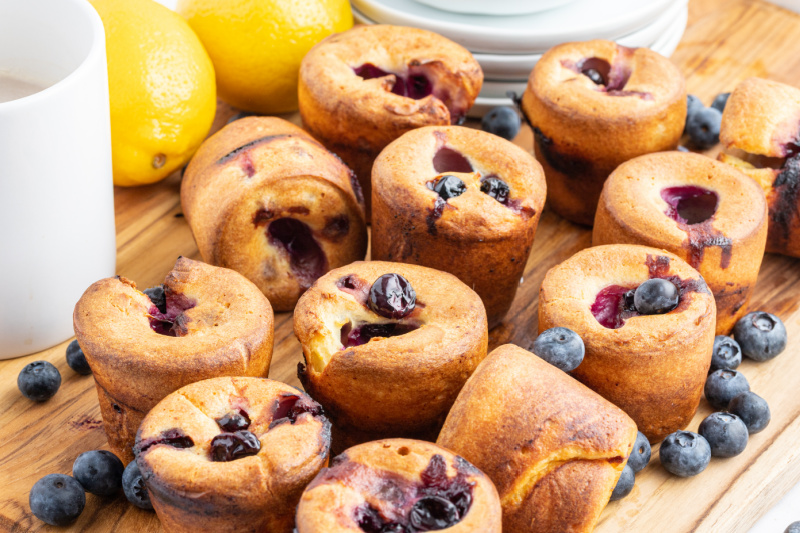 Blueberry Popovers - Recipes For Holidays